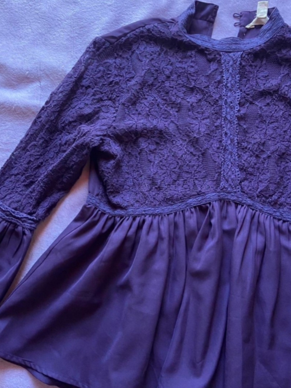 Sun & Shadow Lace Top